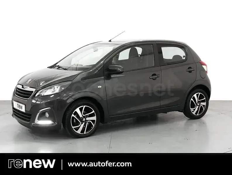 Usado Peugeot 108 Allure 82 CV (60 kW) 2015 Gris / plata Berlina