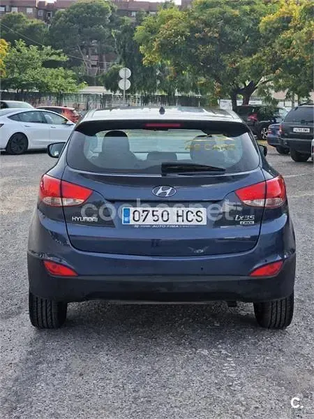 Usado Hyundai ix35 Classic 116 CV (85 kW) 2011 Azul SUV