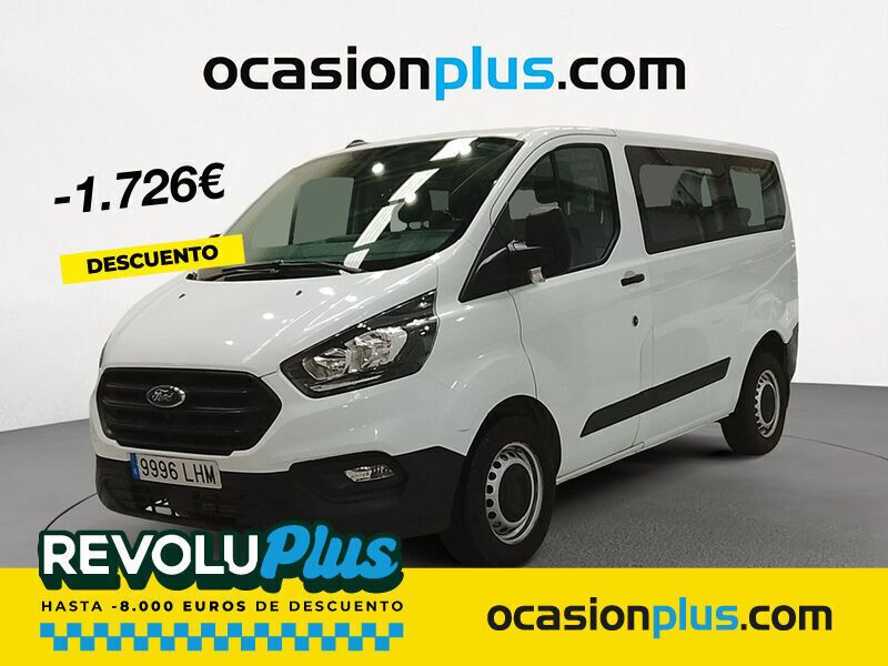Blanco Usado 2020 Ford Transit Custom Ambiente Familiar | 18.990 € (Precio justo) - Imagen 1/4