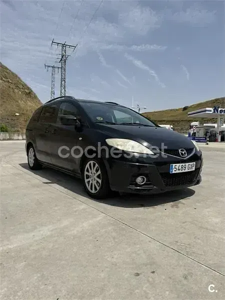 Usado Mazda 5 Style 110 CV (80 kW) 2010 Negro Monovolumen