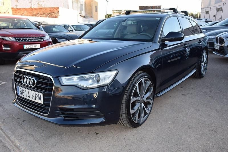 Usado Audi A6 Premium 204 CV (150 kW) 2013 Azul Familiar