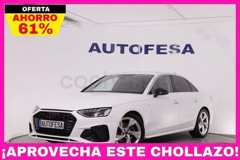 Usado Audi A4 S-Line 163 CV (119 kW) 2021 Blanco Berlina