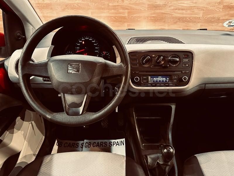 Usado Seat Mii Style 75 CV (55 kW) 2014 Rojo Utilitario