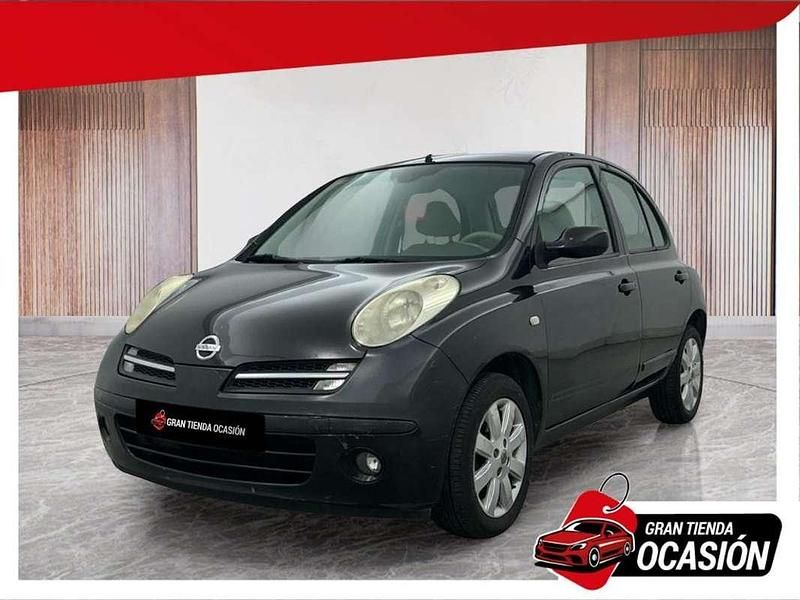 Negro Usado 2006 Nissan Micra Acenta Utilitario | 3980 € (Precio justo) - Imagen 1/4