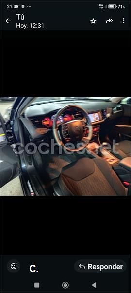 Usado Citroën C5 163 CV (119 kW) 2011 Azul Berlina