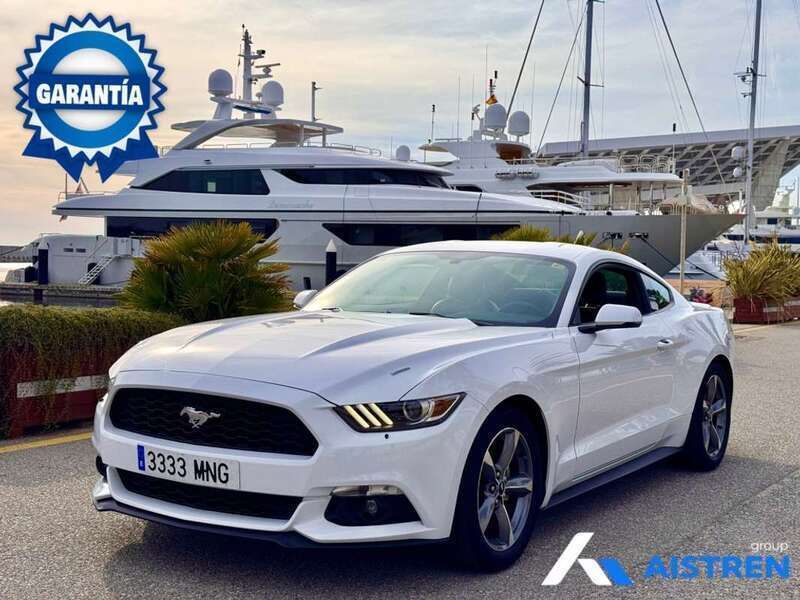 Blanco Usado 2017 Ford Mustang Convertible Descapotable | 25.500 € - Imagen 1/4