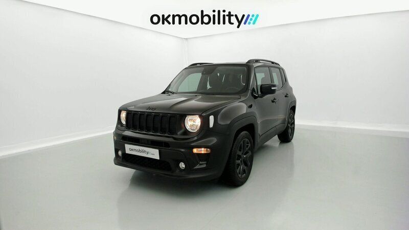 Solid black Usado 2022 Jeep Renegade Night Eagle SUV | 16.100 € (Super precio) - Imagen 1/4