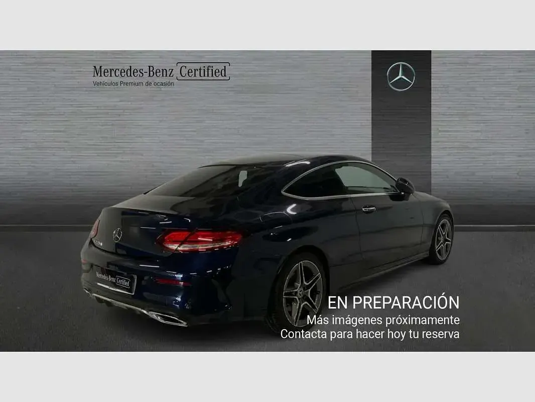 Usado Mercedes C220 194 CV (142 kW) 2020 Azul Coupe