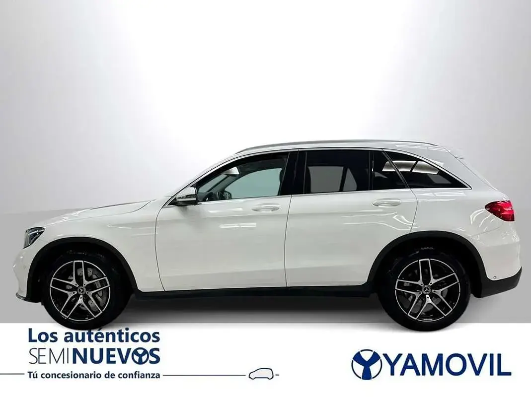 Usado Mercedes GLC220 170 CV (125 kW) 2018 Blanco SUV