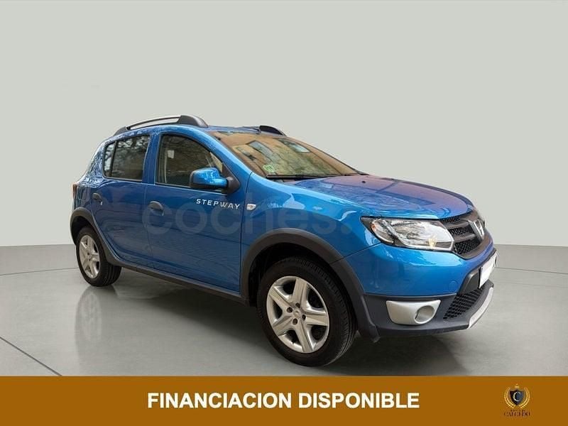 Usado Dacia Sandero Stepway 90 CV (66 kW) 2014 Azul Berlina