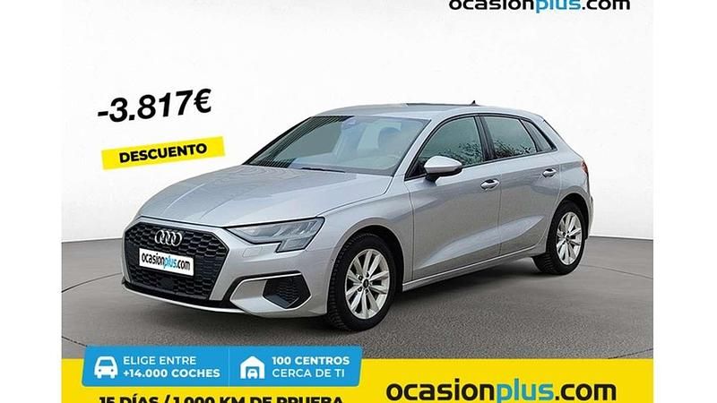 Plateado Usado 2023 Audi A3 Sportback Advanced Utilitario | 22.719 € (Precio justo) - Imagen 1/1