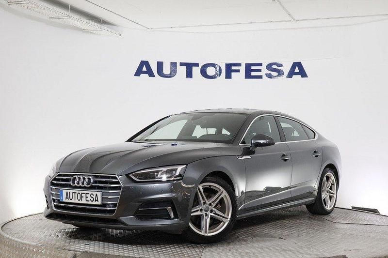 Gris titanio Usado 2019 Audi A5 Sportback S-Line Berlina | 30.850 € (Precio justo) - Imagen 1/4
