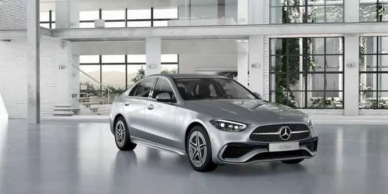 Usado Mercedes C200 163 CV (119 kW) 2024 Plata Berlina