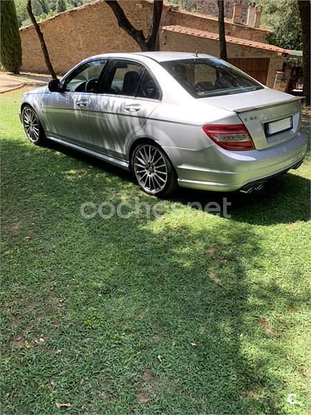 Usado Mercedes C63 AMG AMG 457 CV (336 kW) 2008 Gris / plata Berlina