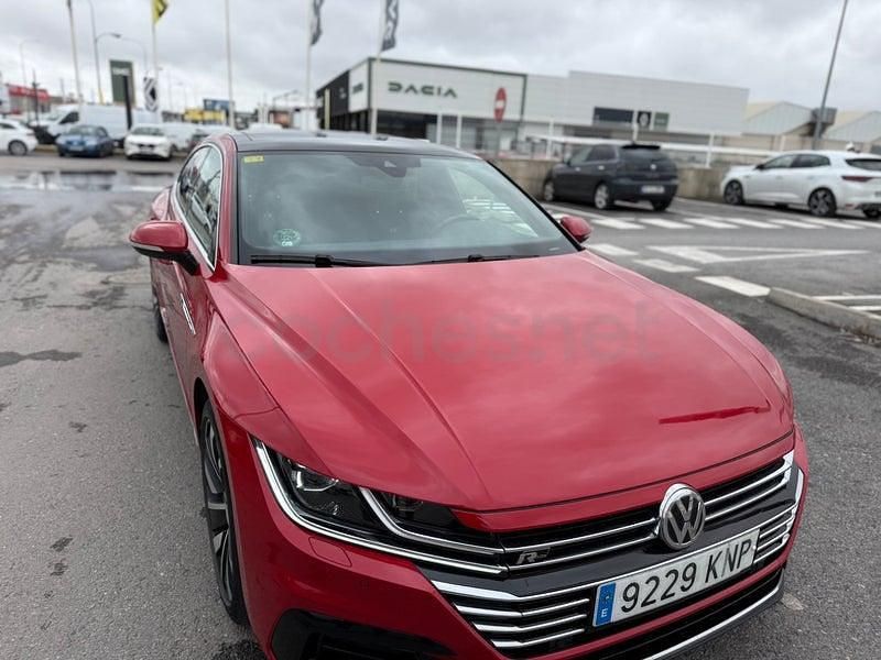Usado VW Arteon R-line 150 CV (110 kW) 2018 Rojo Berlina