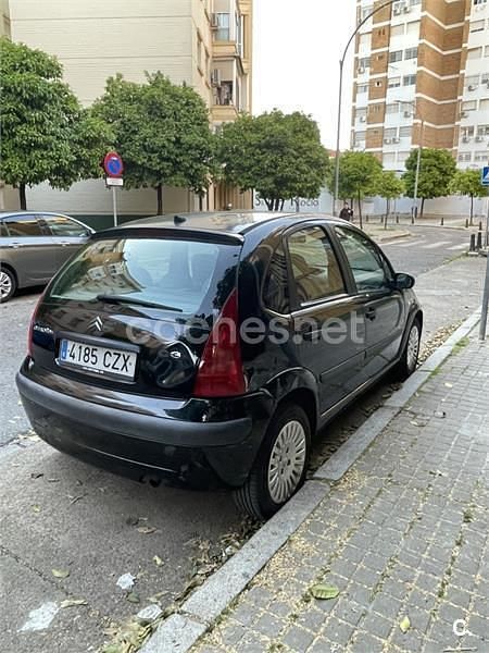 Usado Citroën C3 92 CV (67 kW) 2004 Negro Berlina