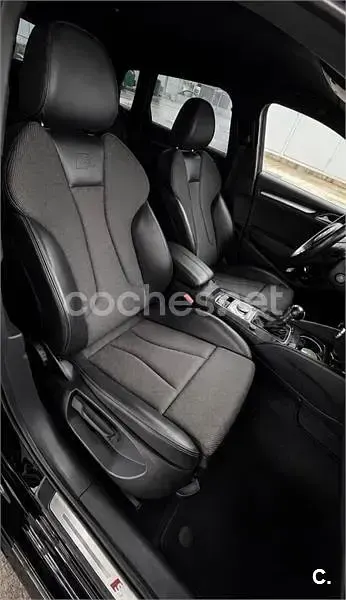 Usado Audi A3 S-Line 115 CV (84 kW) 2018 Negro Berlina