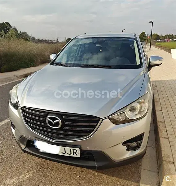 Usado Mazda CX-5 Style 150 CV (110 kW) 2015 Gris / plata SUV