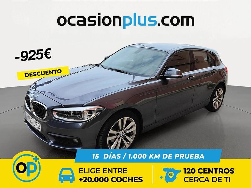 Usado BMW 116 116 CV (85 kW) 2016 Gris Utilitario