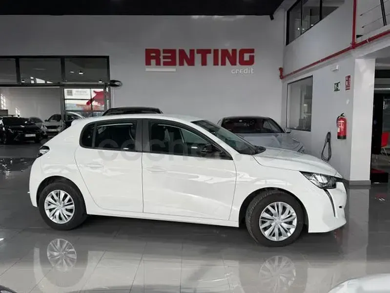 Usado Peugeot 208 Active 100 CV (73 kW) 2022 Blanco Utilitario