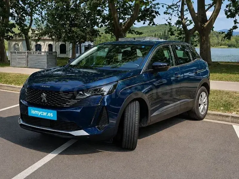 Usado Peugeot 3008 Active 130 CV (95 kW) 2022 Azul SUV