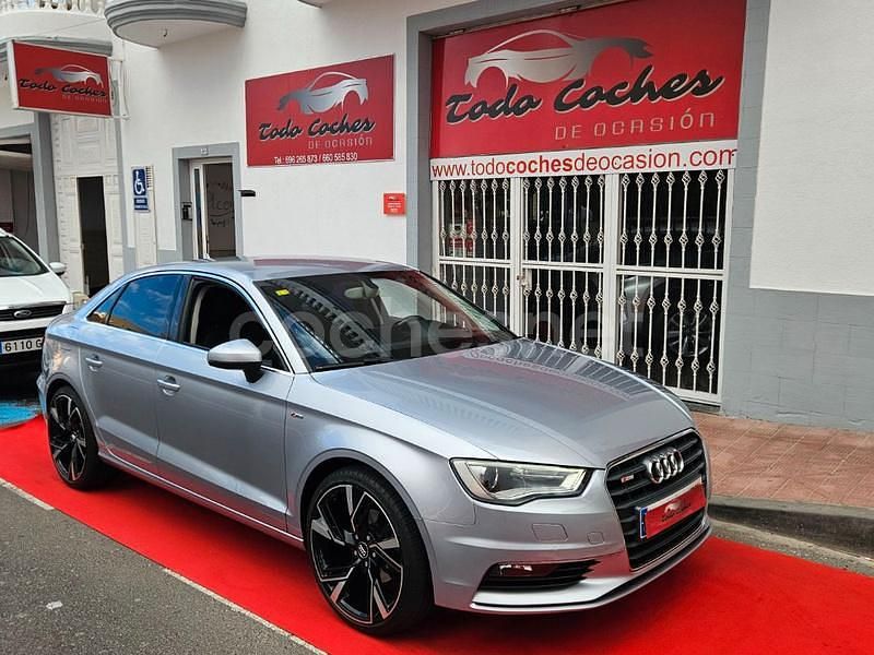 Gris / plata Usado 2015 Audi A3 S-Line Berlina | 15.000 € (Precio justo) - Imagen 1/4