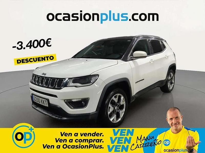 Occasion Jeep Compass Limited 170 ch (125 kW) 2018 Blanc SUV