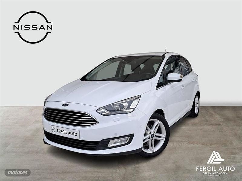 Blanco Usado 2018 Ford C-MAX Titanium Monovolumen | 11.900 € (Precio justo) - Imagen 1/4