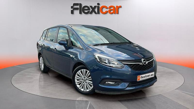 Usado Opel Zafira Tourer Family 140 CV (102 kW) 2017 Azul Monovolumen