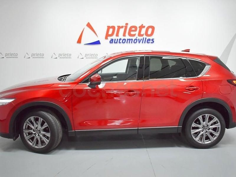 Usado Mazda CX-5 150 CV (110 kW) 2019 Granate SUV