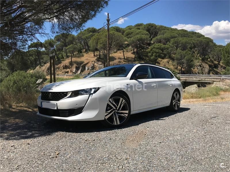 Blanco Usado 2019 Peugeot 508 GT-line Familiar | 24.490 € (Caro) - Imagen 1/4