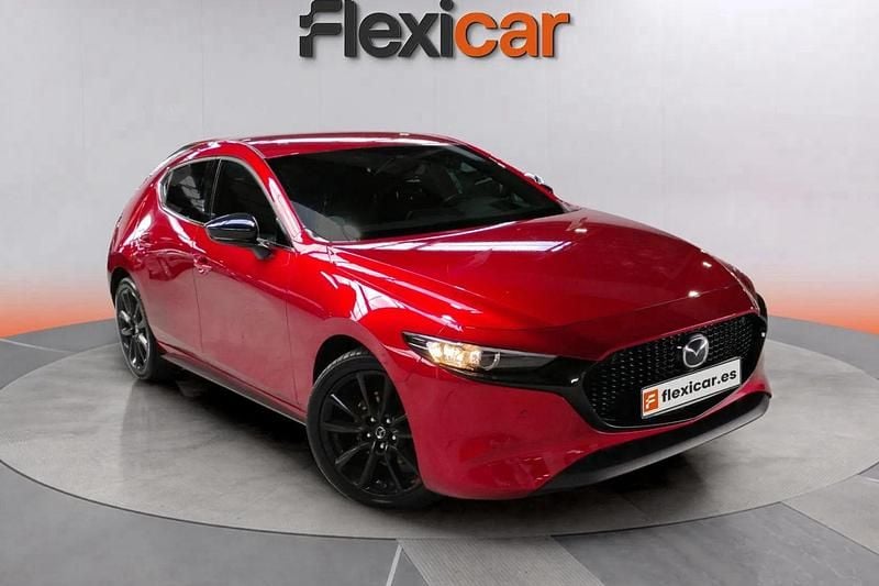 Rojo Usado 2023 Mazda 3 Homura-Line Berlina | 24.290 € (Precio justo) - Imagen 1/4