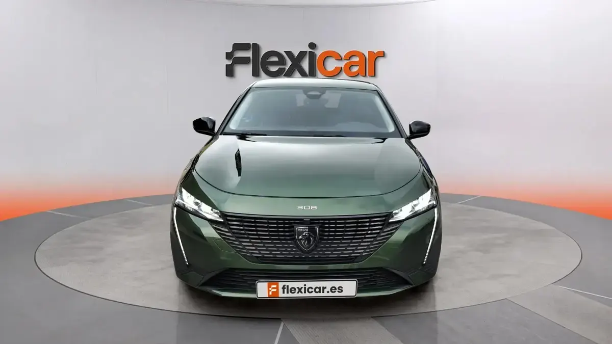 Usado Peugeot 308 Allure 180 CV (132 kW) 2022 Verde Berlina