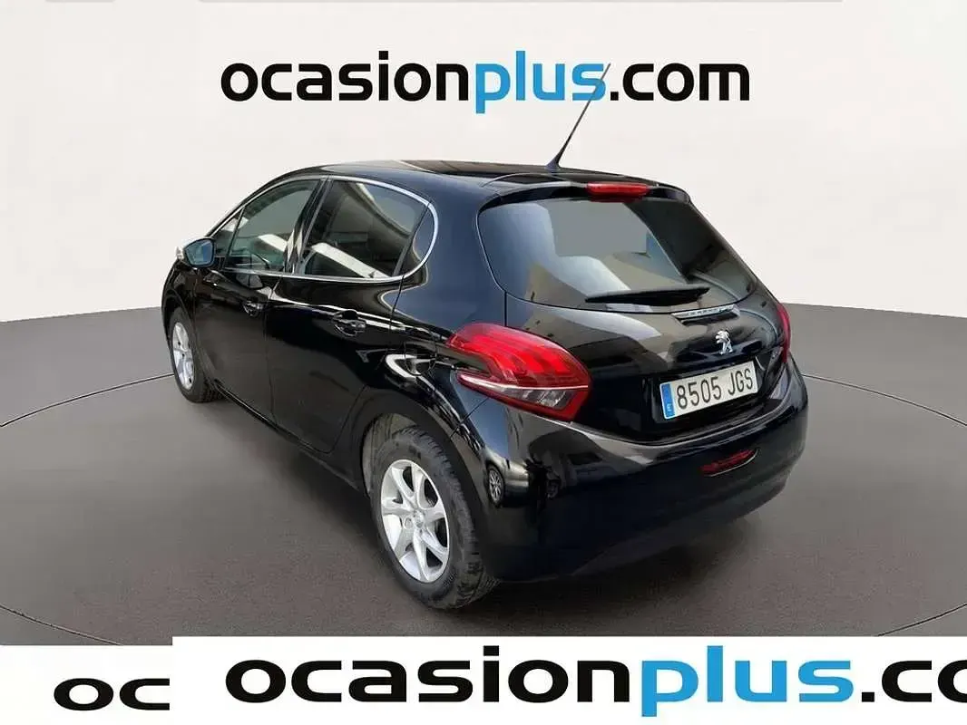 Usado Peugeot 208 Style 68 CV (50 kW) 2015 Azul Utilitario