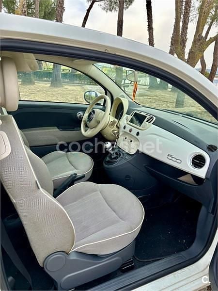 Usado Fiat 500 75 CV (55 kW) 2008 Blanco Berlina