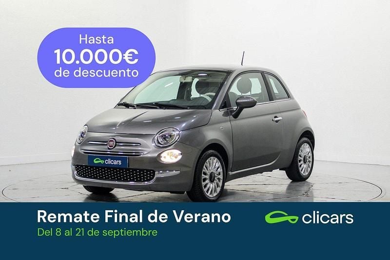 Gris / plata Usado 2022 Fiat 500 Dolcevita Berlina | 11.990 € (Precio justo) - Imagen 1/4