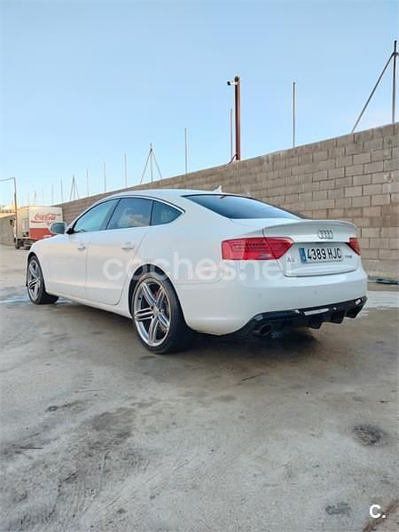 Usado Audi A5 Sportback S-Line 170 CV (125 kW) 2012 Blanco Utilitario