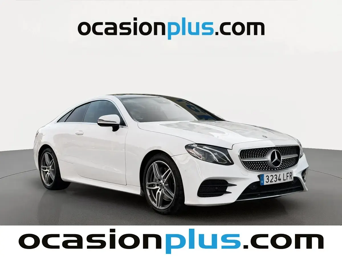Usado Mercedes E350 AMG 299 CV (219 kW) 2020 Blanco Coupe