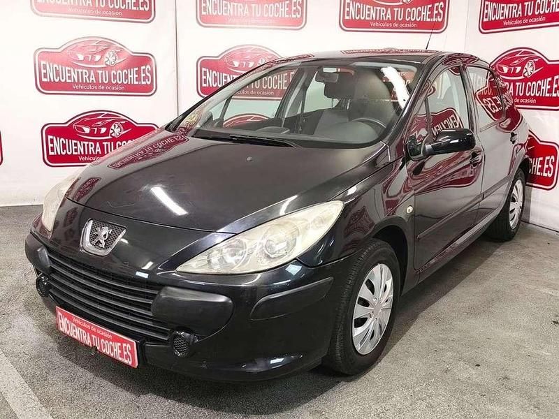 Usado Peugeot 307 110 CV (80 kW) 2005 Negro Utilitario
