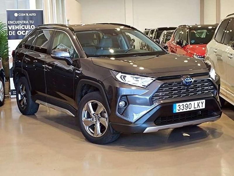 Usado Toyota RAV4 Hybrid Luxury 222 CV (163 kW) 2020 Gris SUV