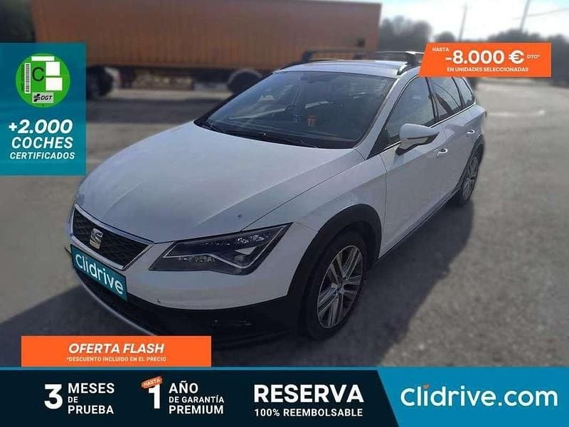 Blanco Usado 2018 Seat Leon X-Perience Xperience Familiar | 12.290 € (Buen precio) - Imagen 1/3