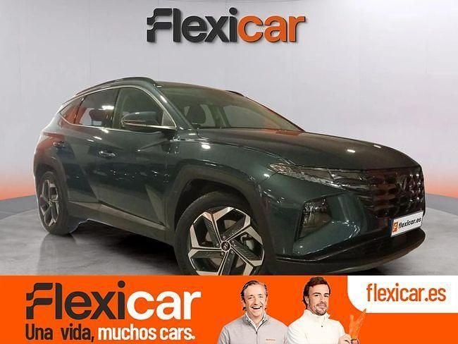 Azul Usado 2024 Hyundai Tucson SUV | 33.490 € (Un poco caro) - Imagen 1/4
