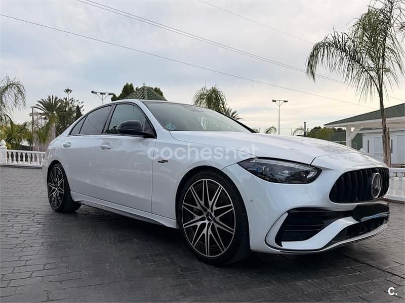 Usado Mercedes C43 AMG 408 CV (300 kW) 2023 Blanco Berlina