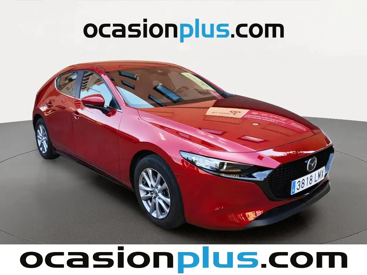 Usado Mazda 3 122 CV (89 kW) 2021 Rojo Utilitario