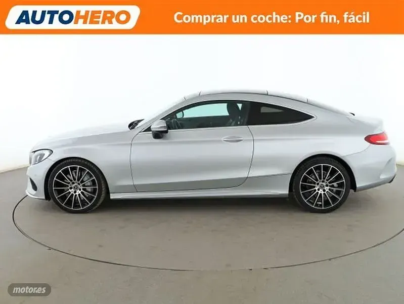 Usado Mercedes C250 205 CV (150 kW) 2018 Gris Coupe