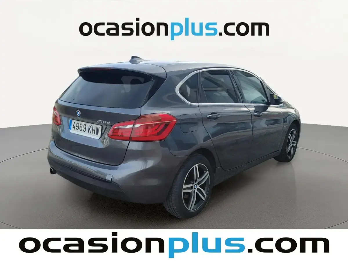 Usado BMW 218 Active Tourer 150 CV (110 kW) 2018 Gris Monovolumen