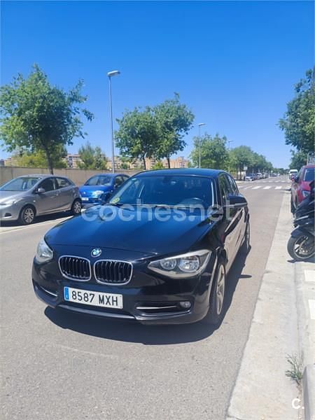 Negro Usado 2012 BMW 118 Sport Line Utilitario | 7500 € (Buen precio) - Imagen 1/4