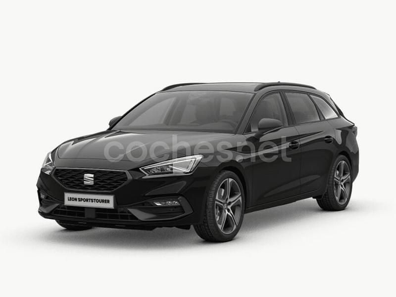 Negro Nuevo 2025 Seat Leon FR Familiar | 31.800 € (Caro) - Imagen 1/4