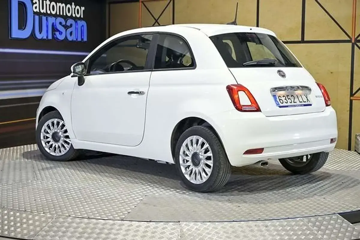 Usado Fiat 500 Lounge 71 CV (52 kW) 2020 Blanco Utilitario
