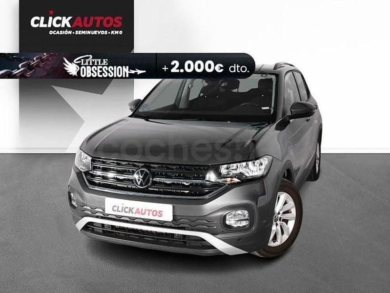 Usado VW T-Cross Advance 110 CV (80 kW) 2023 Gris / plata SUV